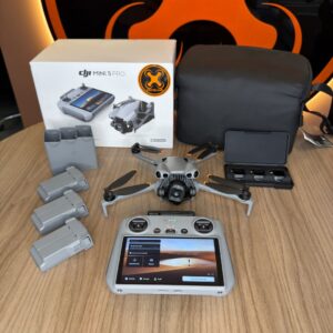 Drone DJI Mini 5 Pro Plus RC2 com tela - semiNOVO na garantia BR